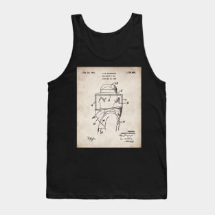 Bee Keeping Patent - Bee Keeper Bee Hive Honey Art - Antique Tank Top